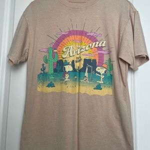 Arizona Snoopy Graphic T-Shirt